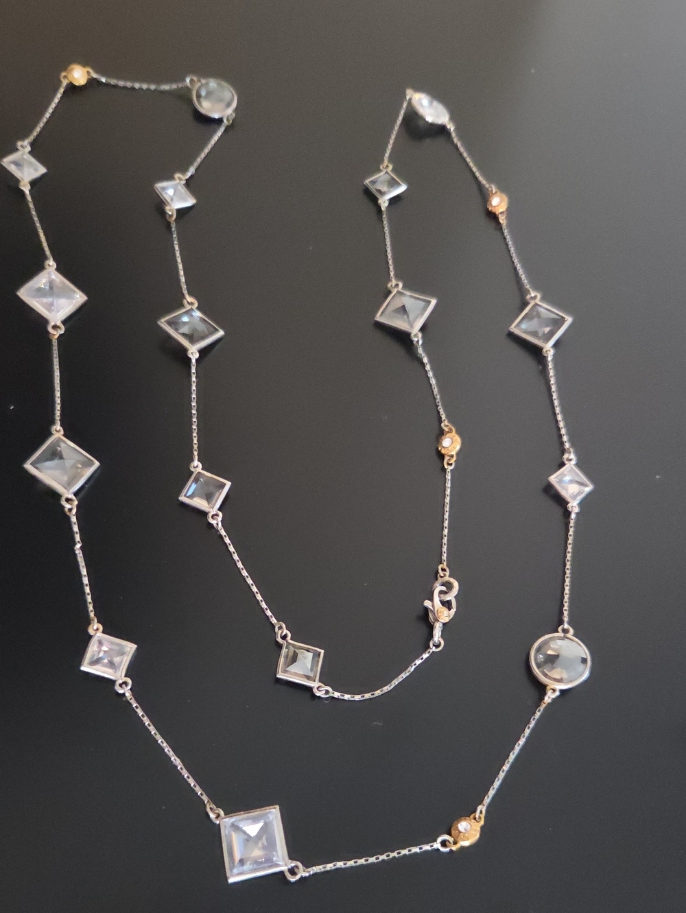 Henri Bendel Long Statement Necklace.